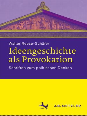 cover image of Ideengeschichte als Provokation